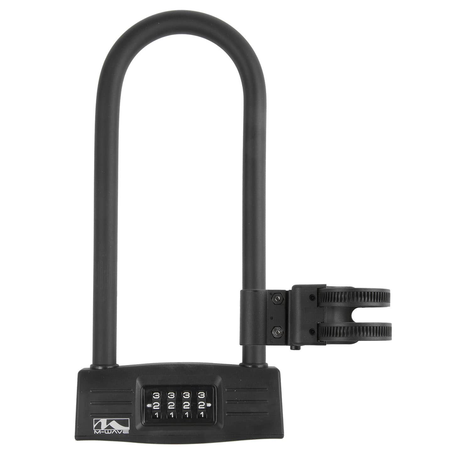 M-Wave BD260 Combination U-Lock， Black