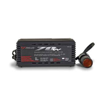 Schumacher Electric 70 Continuous Watt140 Peak Watt AC-to-DC Power Inverter with 12-Volt DC Port LED Indicator PC-6