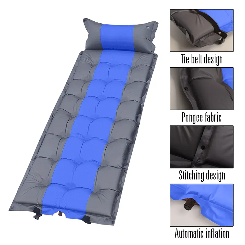 Hot Sale Thickened Waterproof Sleeping Pad Self inflating Camping Backpacking Sleeping Pad Camping Mat