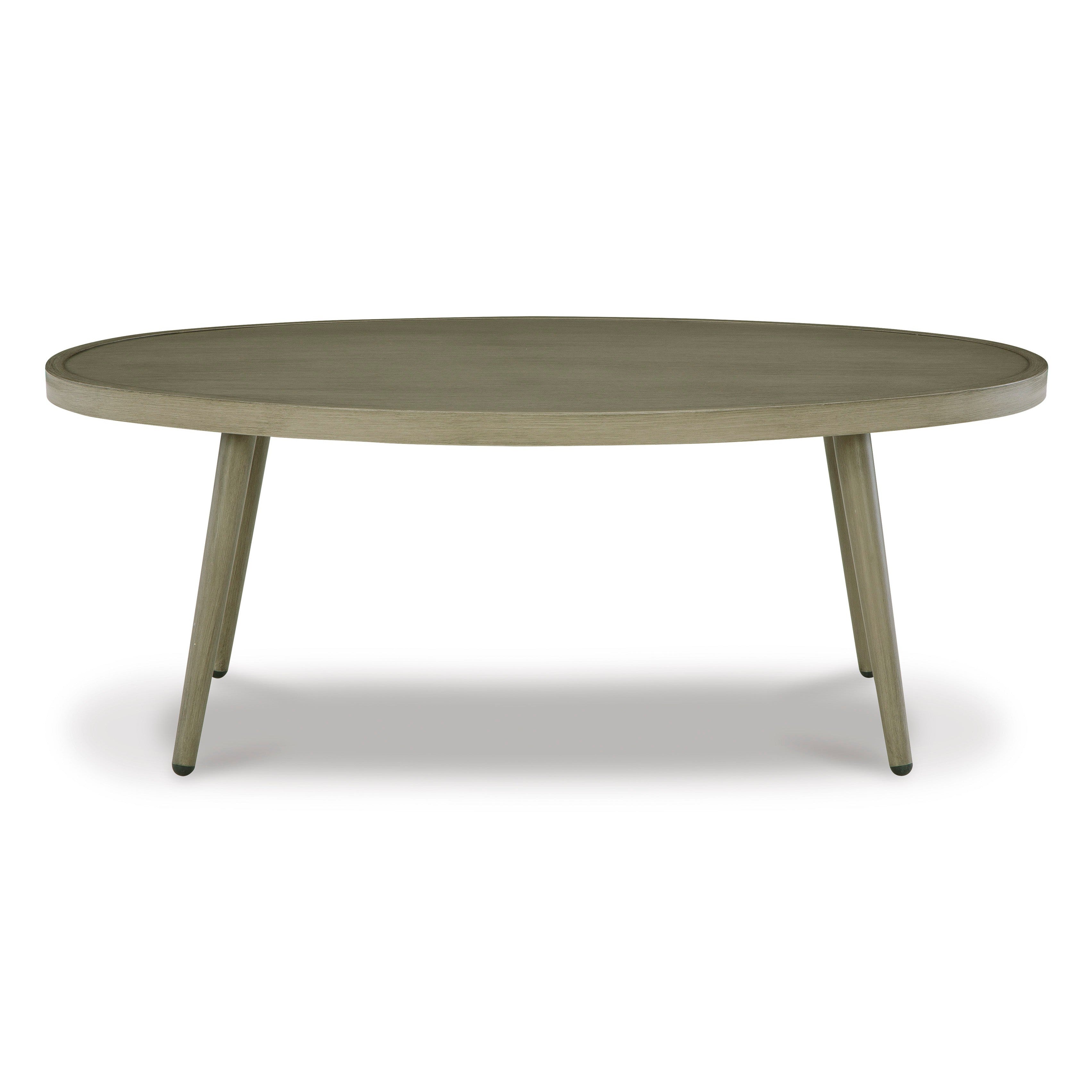 Rope Outdoor Oval 48 Coffee Table