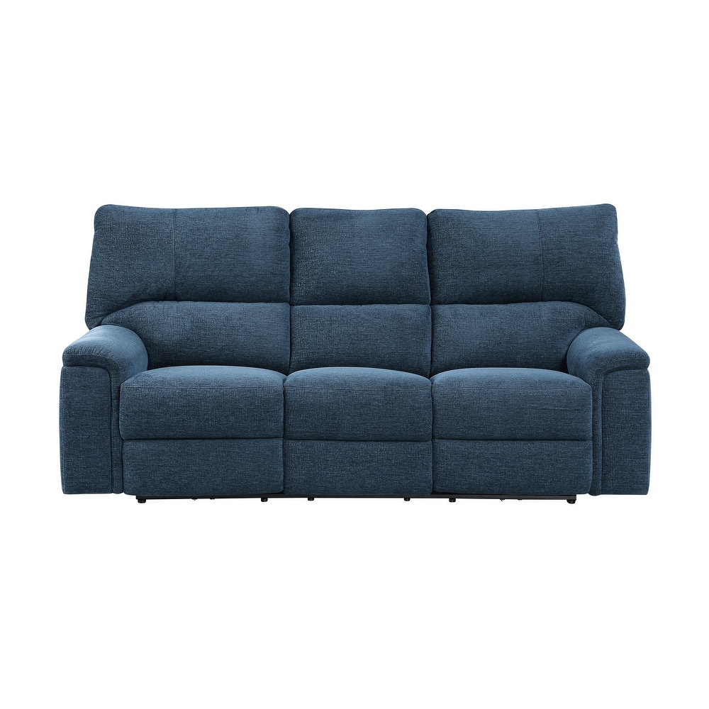 Linville Power Double Reclining Sofa with Power Headrests