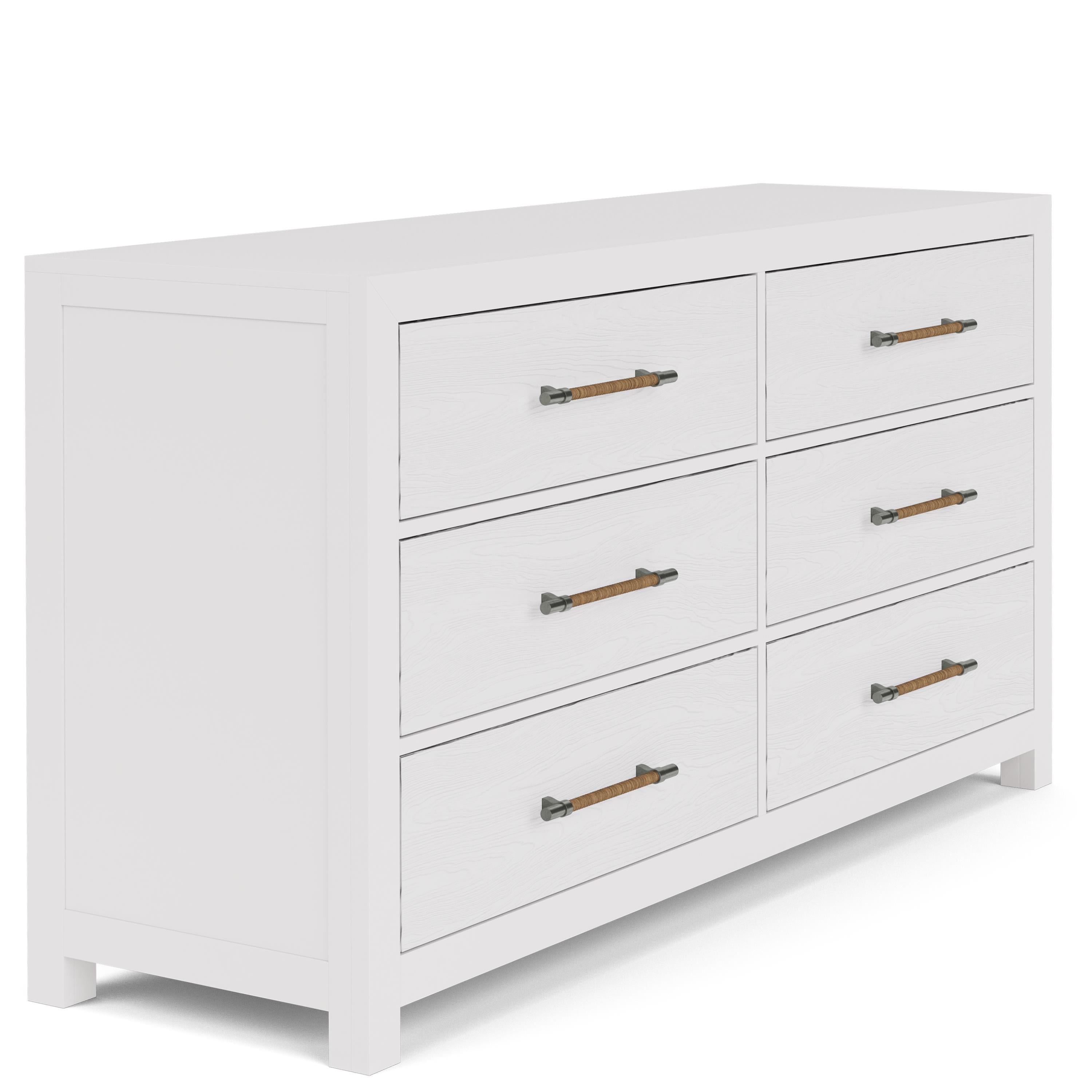 Hilton Head 6-Drawer 66 Dresser