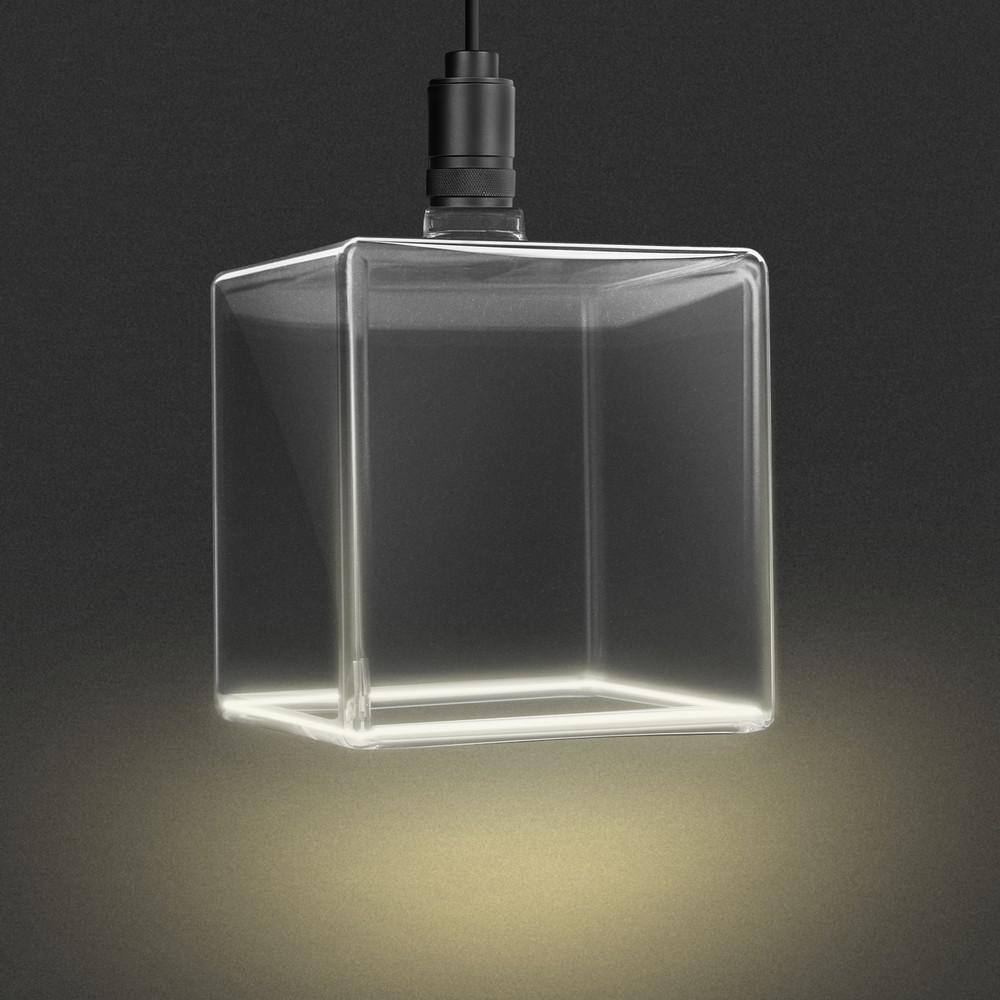 Feit Electric 40-Watt Equivalent Cube Dimmable Oversized Clear Glass LED Light Bulb Soft White 2700K CUBECL927CAWFILHDRP