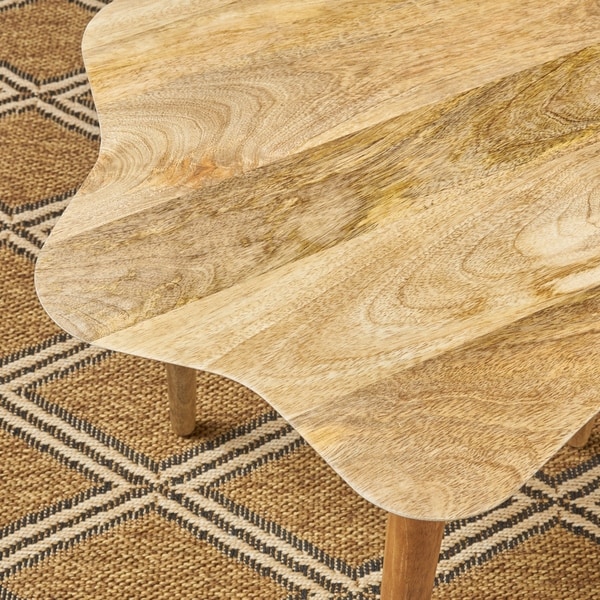 Adelaide Solid Mango Wood End Table by Christopher Knight Home