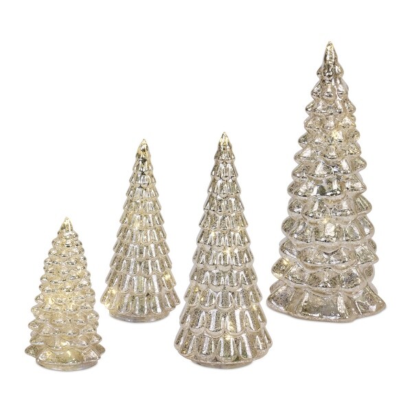 LED Tree Décor (Set of 4)