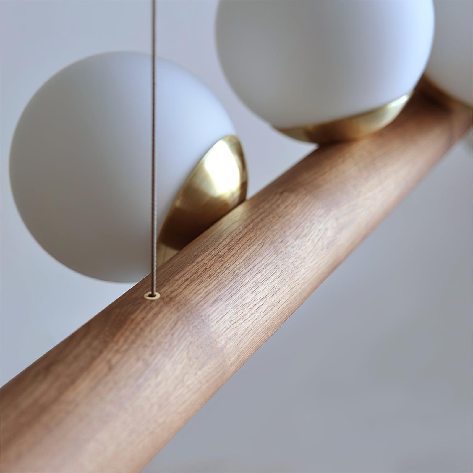 Scandinavian Wooden Pendant Lamp