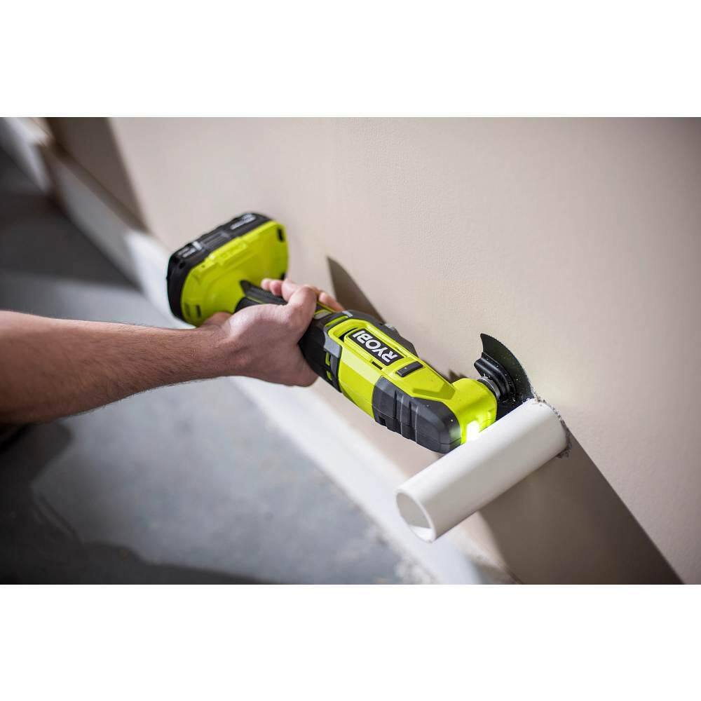 RYOBI ONE+ 18V 18-Gauge Cordless AirStrike Brad Nailer with Cordless Multi-Tool P321-PCL430B