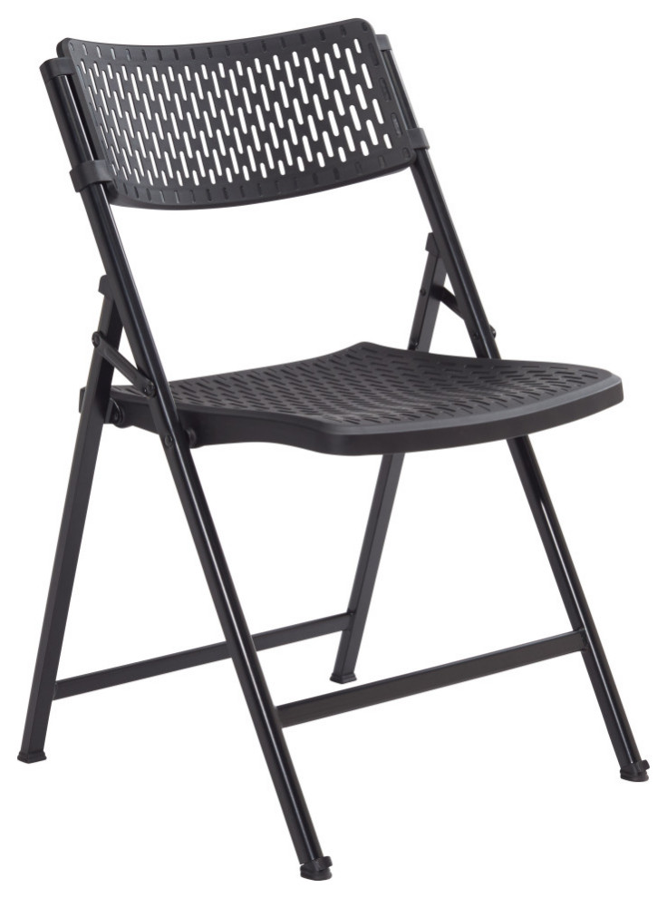 NPS AirFlex Premium Polypropylene Folding Chair  Set of 4   Contemporary   Folding Chairs And Stools   by National Public Seating  Houzz