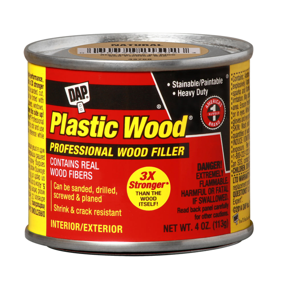 PLASTIC WOOD FILLER 4OZ