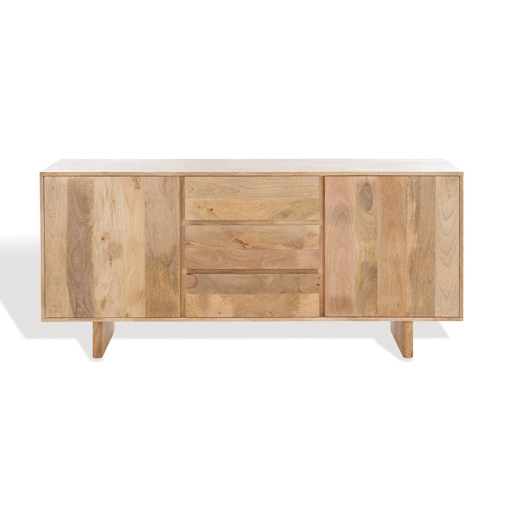 SAFAVIEH Couture Collection Oliviaclara Natural Wood Sideboard   63\