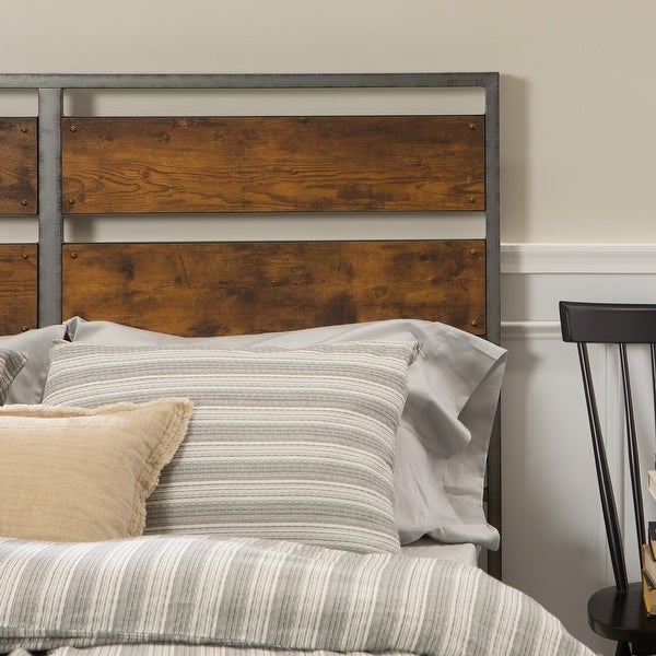 Middlebrook Jolly Rustic Open Plank Queen Headboard - - 17118806