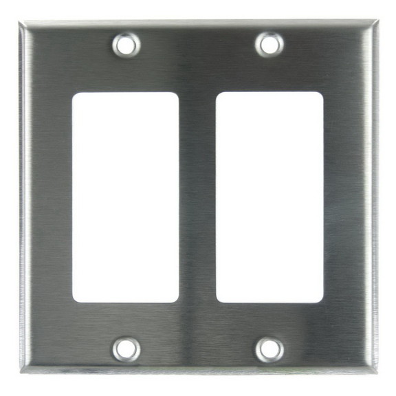 Sunlite 50718 SU E302/S 2 Gang Decorative Switch a...