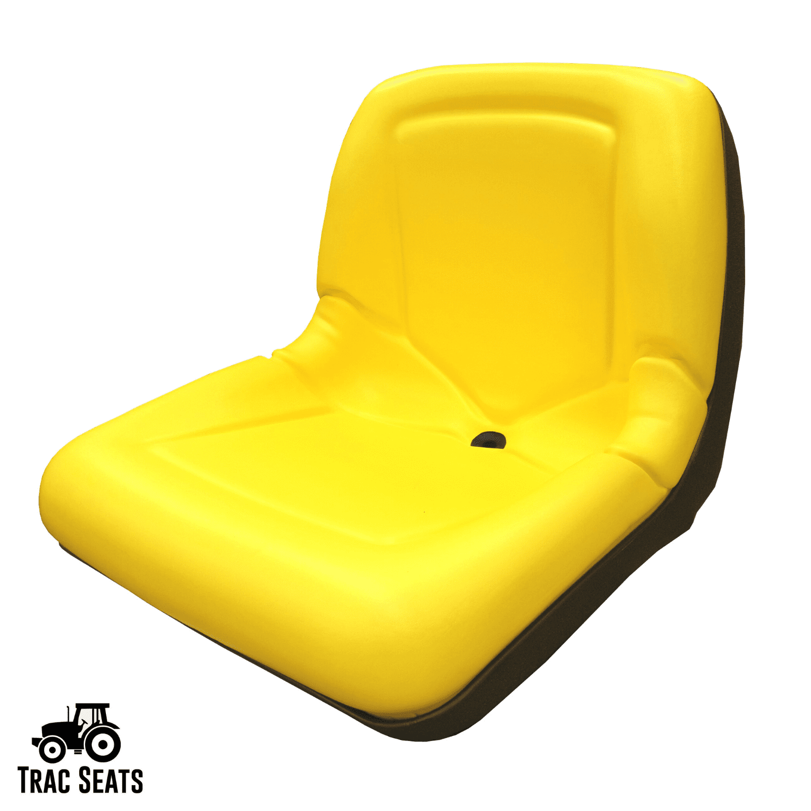 Seat for John Deere AM131531 - Yellow - Flip Up Lawn Mower Tractor Seat