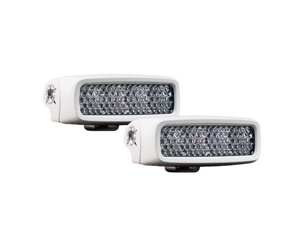 Rigid Industries SR-Q RGB Marine Diffusion LED Light - Pair - 94550