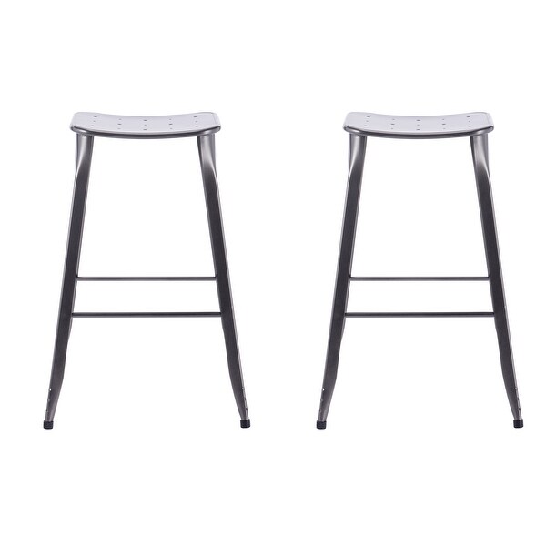 ACEssentials Saddle Backless Barstool 2PK 29