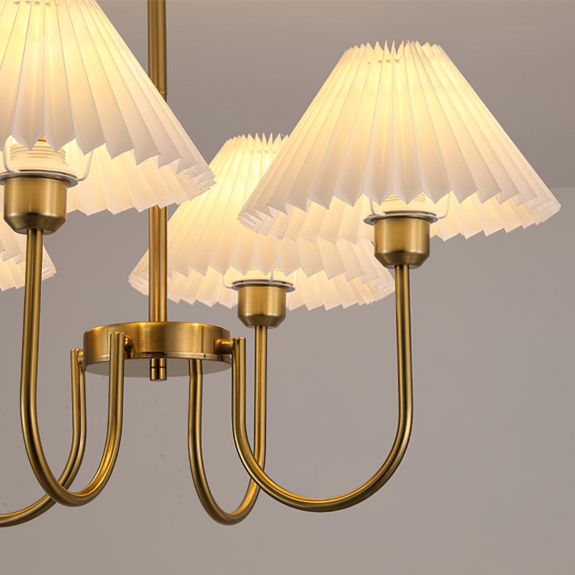 Lenore Pleated Chandelier