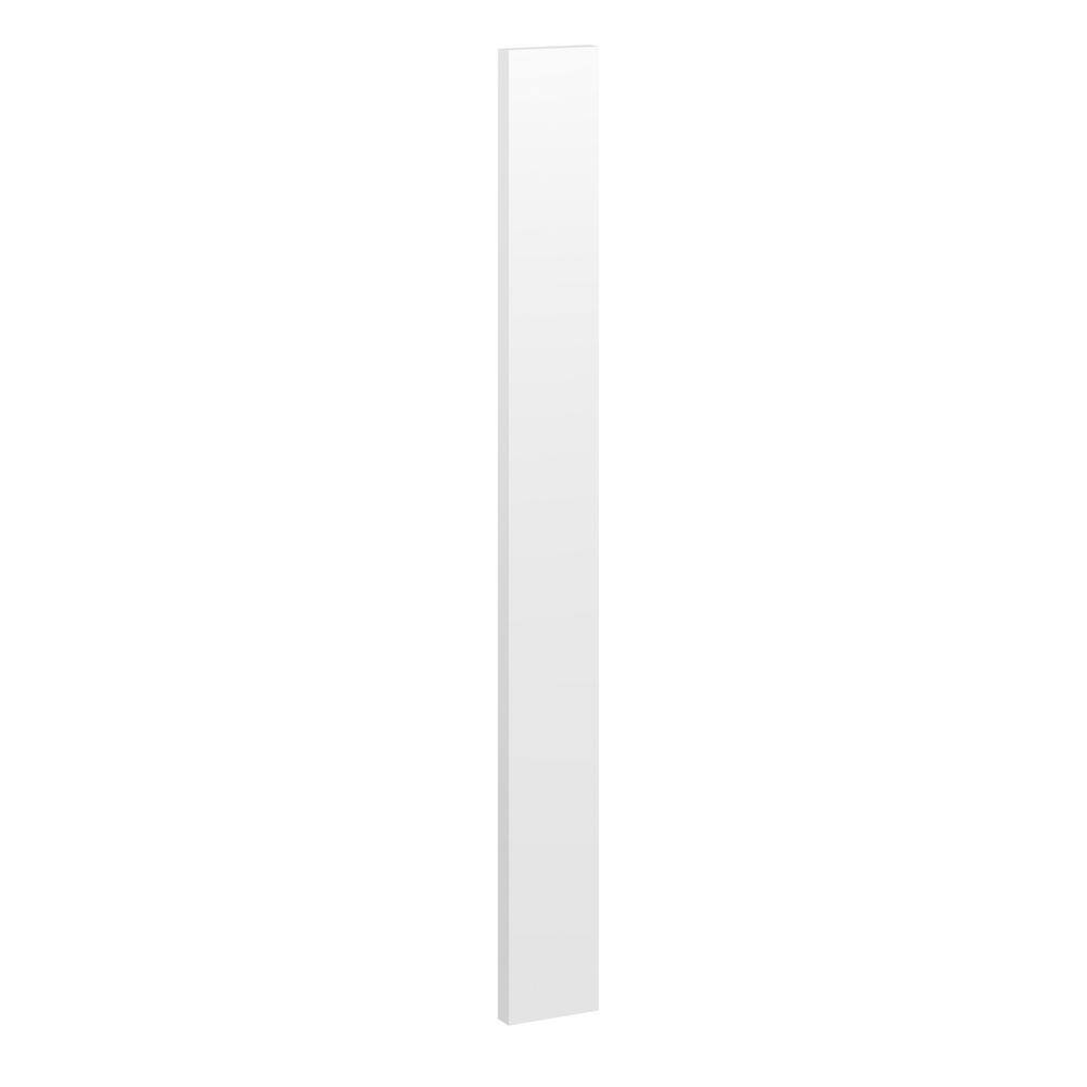 MILL'S PRIDE Richmond Verona White Shaker Ready to Assemble 3 in. x 36 in. x 0.75 in. Kitchen Cabinet Filler Strip FS36-RVW