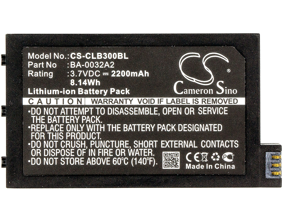 Cipherlab 9200 A929CFNLNN1U1 CP30 CP30L Replacement Battery BatteryClerkcom Barcode