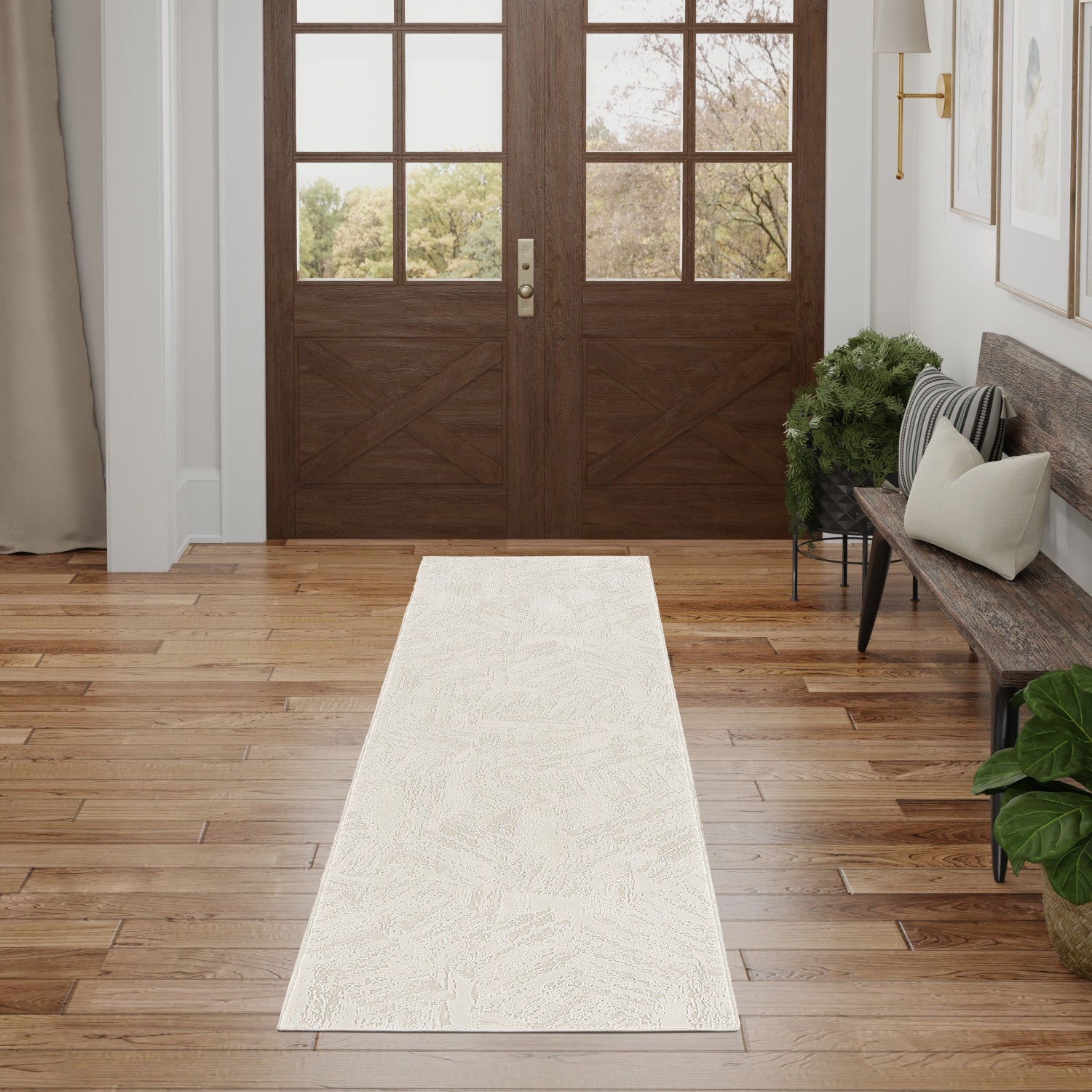 Desire Ivory Modern Rug