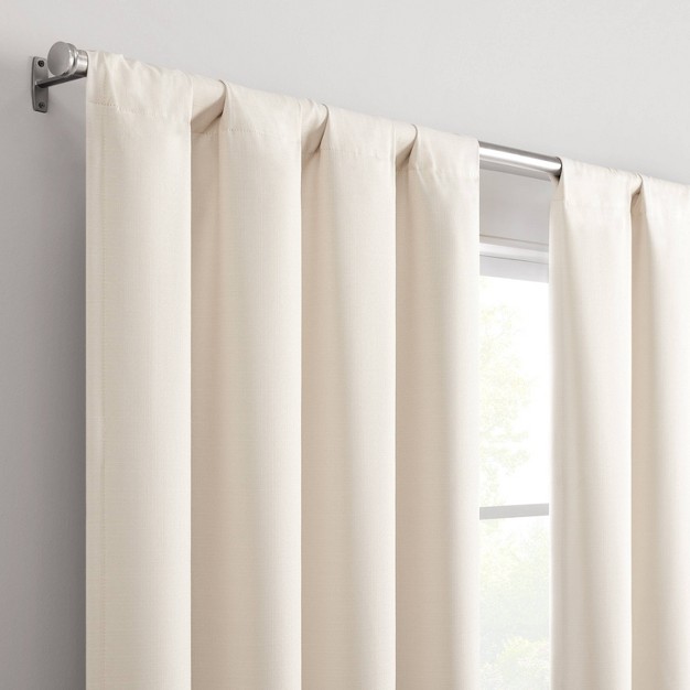 Eclipse Absolute Zero 100 Blackout Cannes Magnitech Rod Pocket Curtain Panel