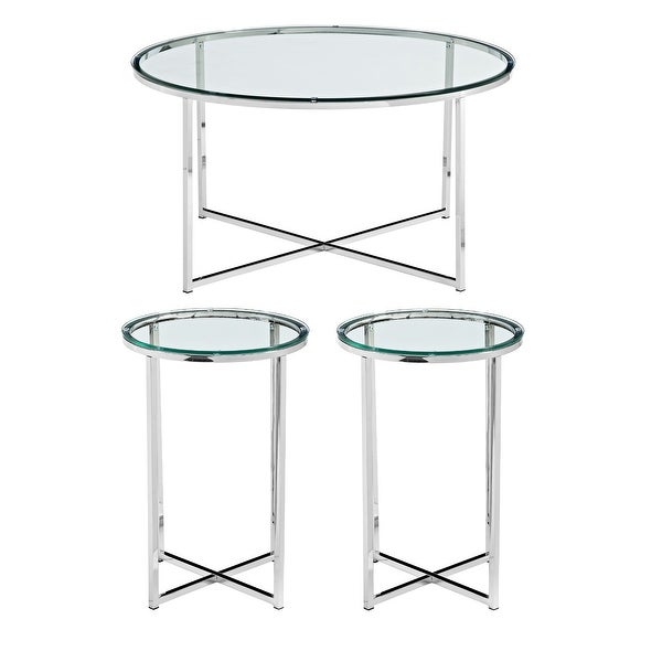 Middlebrook Mace 3-piece Round Table Set