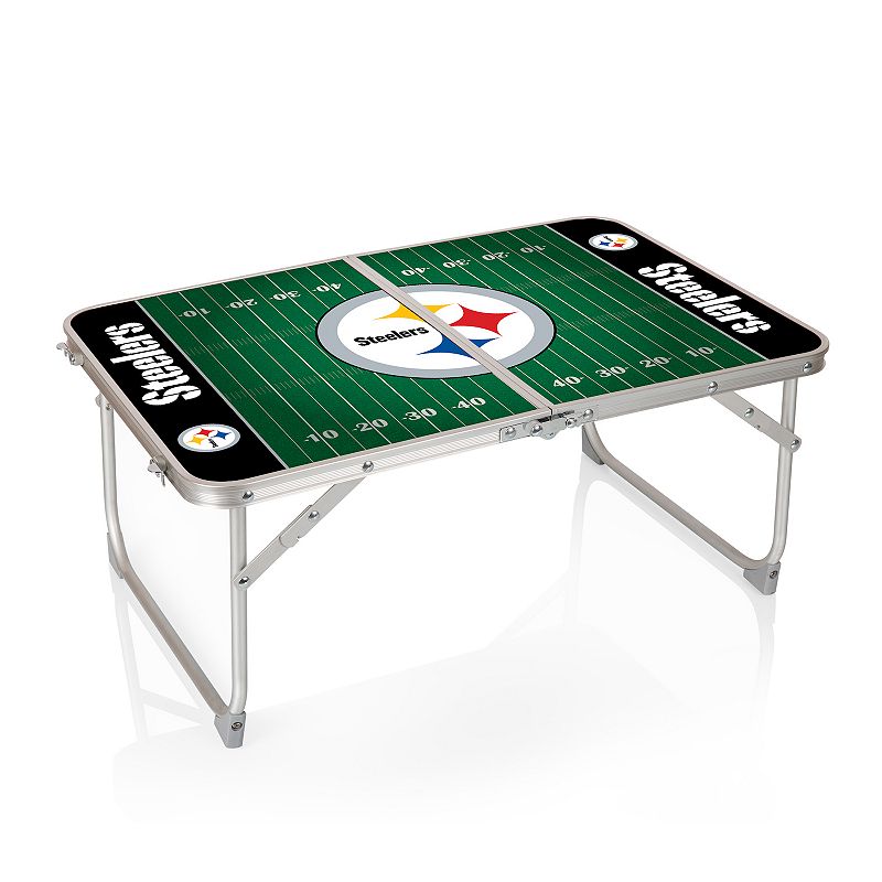 Picnic Time Pittsburgh Steelers Mini Portable Folding Table