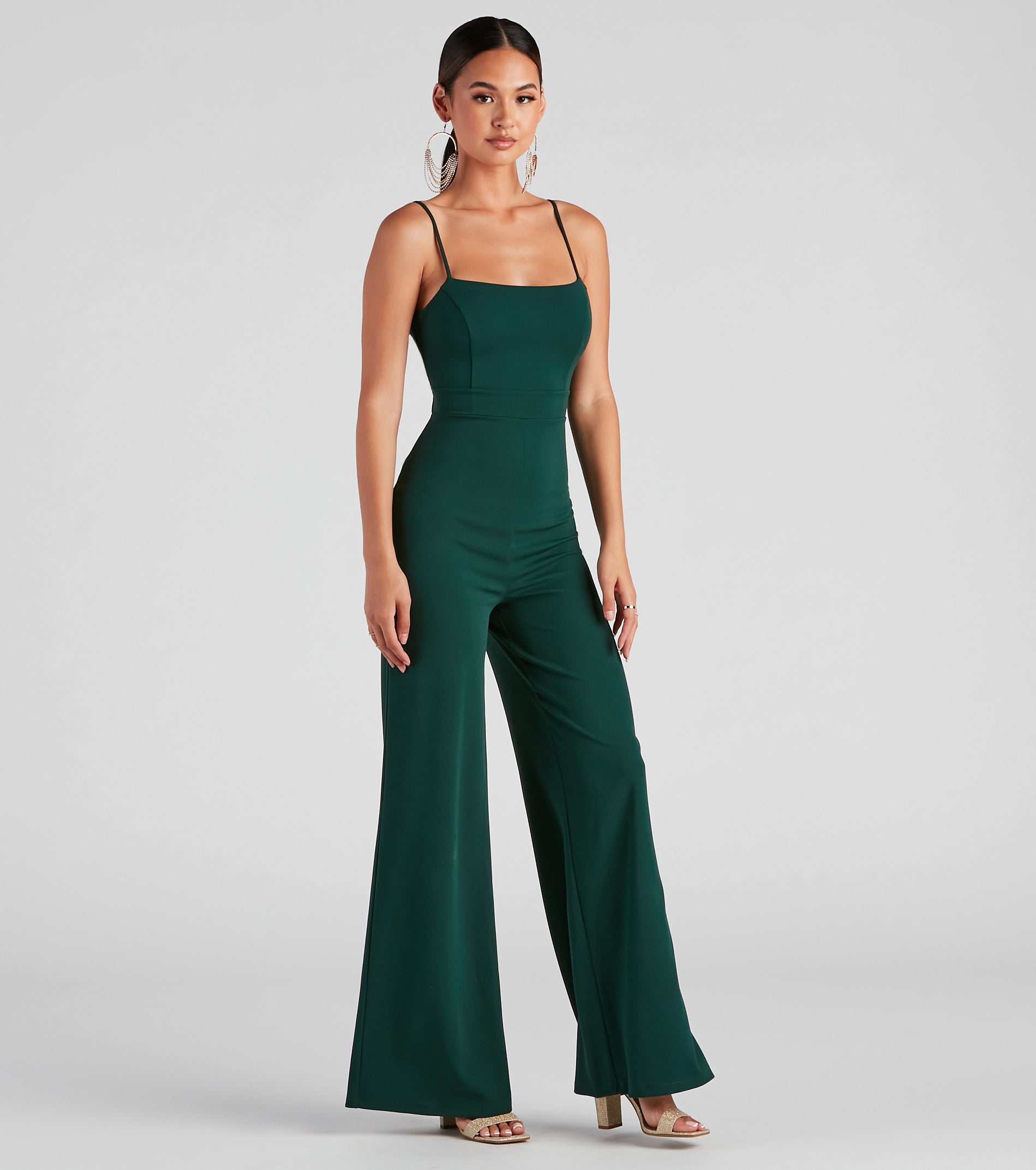 Sleek And Stylish Crepe Jumpsuit