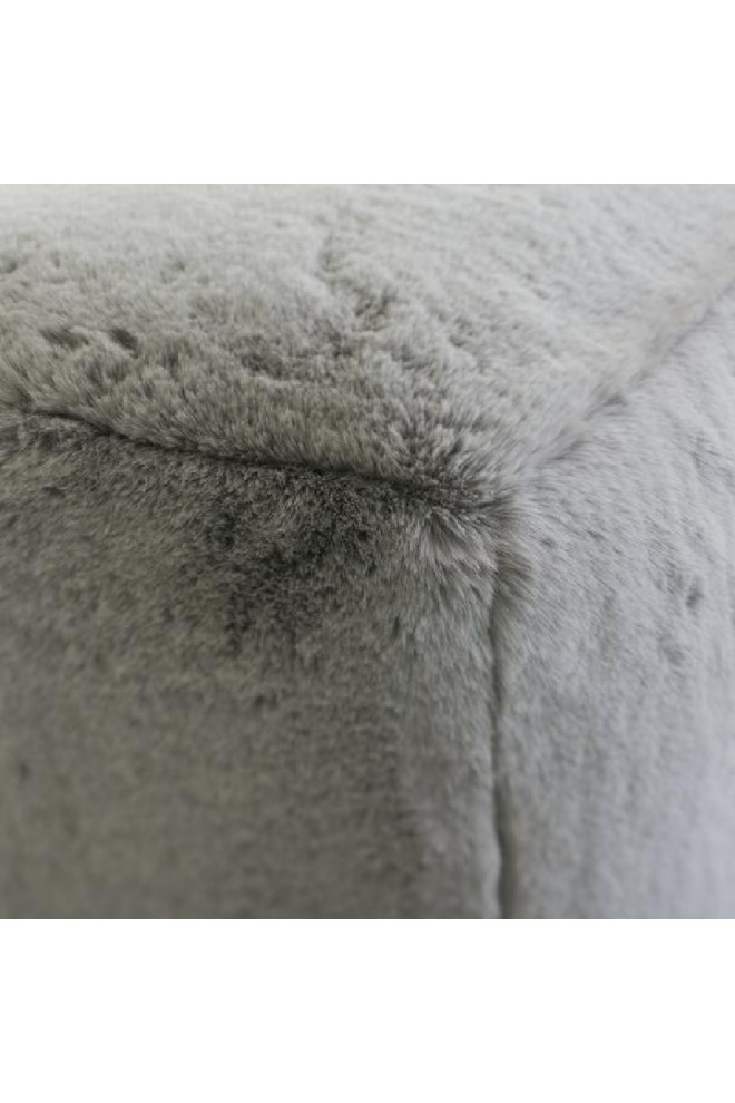 Fur Rectangular Ottoman  Andrew Martin Willis   Contemporary   Footstools And Ottomans   by Oroa   Distinctive Furniture  Houzz