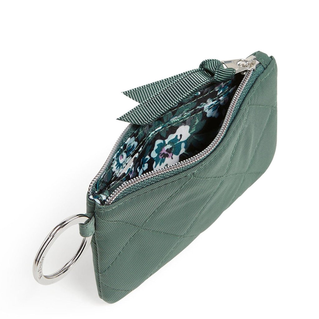 Vera Bradley  Zip ID Case in Olive Leaf