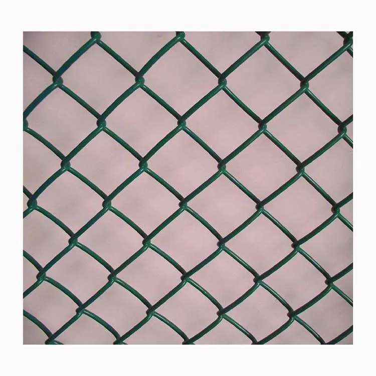 Factory direct supply Galvanized PVC Coated Wire Mesh Chain Link Fence