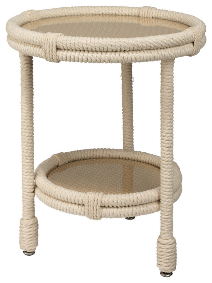 Dario Side Table   Tropical   Side Tables And End Tables   by Peachtree Fine Furniture  Houzz