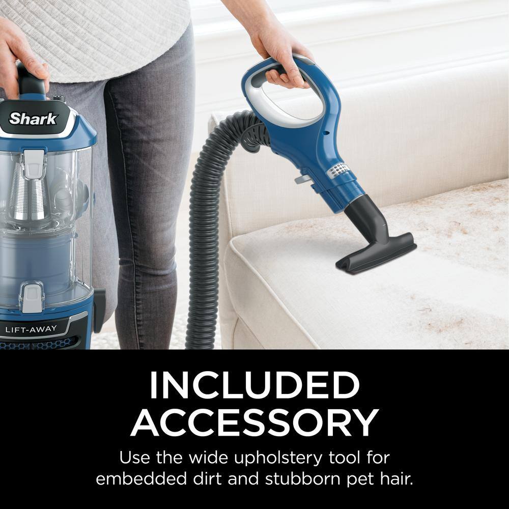 Shark Lift-Away DuoClean Bagless Corded Upright Vacuum for Hard Floors and Area Rugs with Self-Cleaning Brushroll - ZU701 ZU701