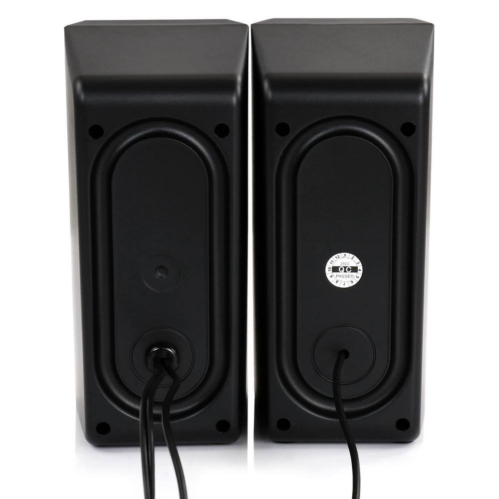 BEFREE SOUND Computer Gaming Speakers with Color LED RGB Lights 985117829M