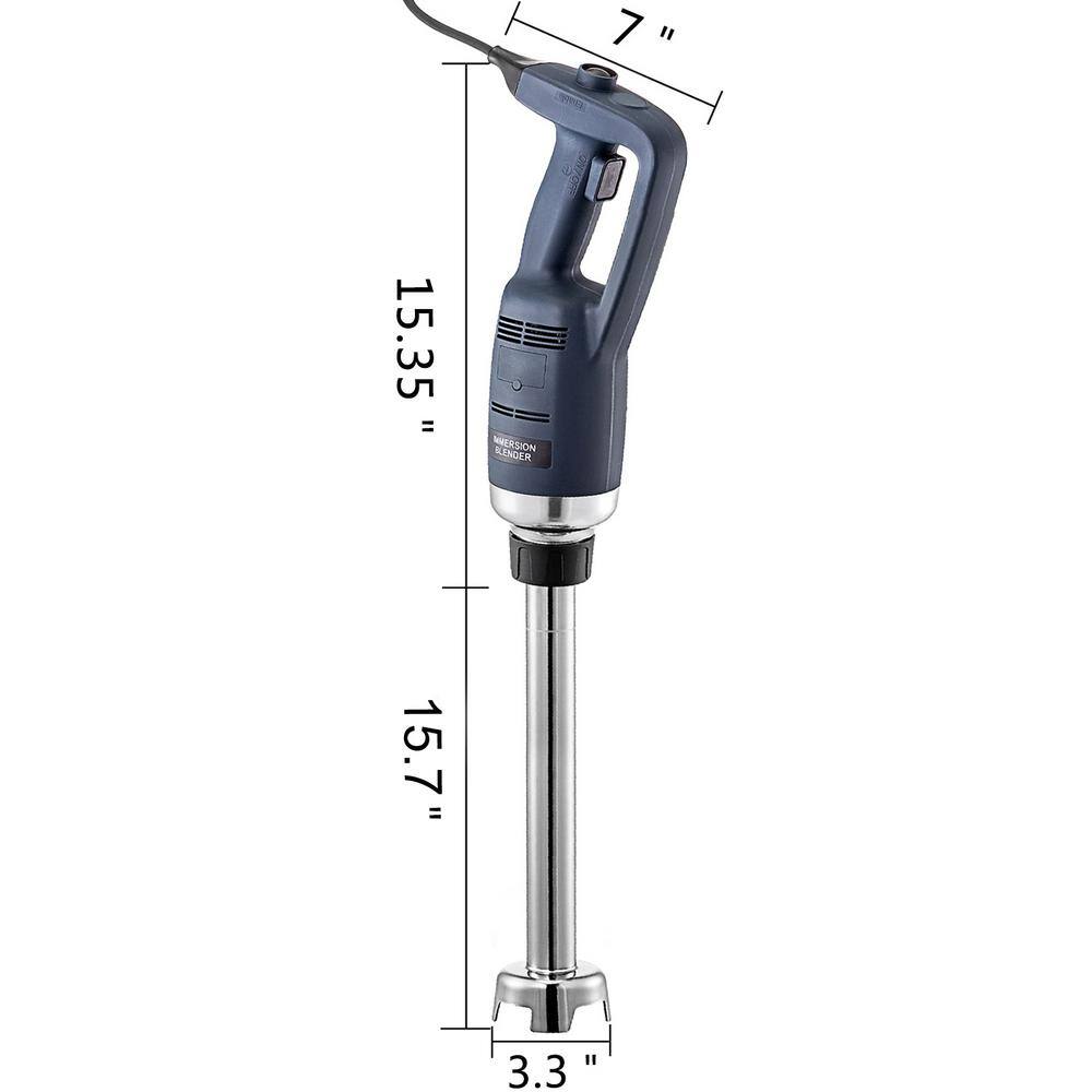 VEVOR Constant Speed Hand Immersion Blender Commercial 15.7 in. Commercial Emersion Blender Hand Mixer for Kitchen Mixing SCJBQDS350W40CM01V1