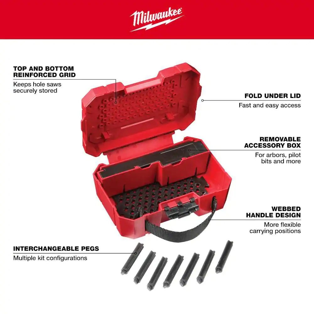 Milwaukee 49-22-4175 Hole Dozer General Purpose Bi-Metal Hole Saw Set (15-Piece)