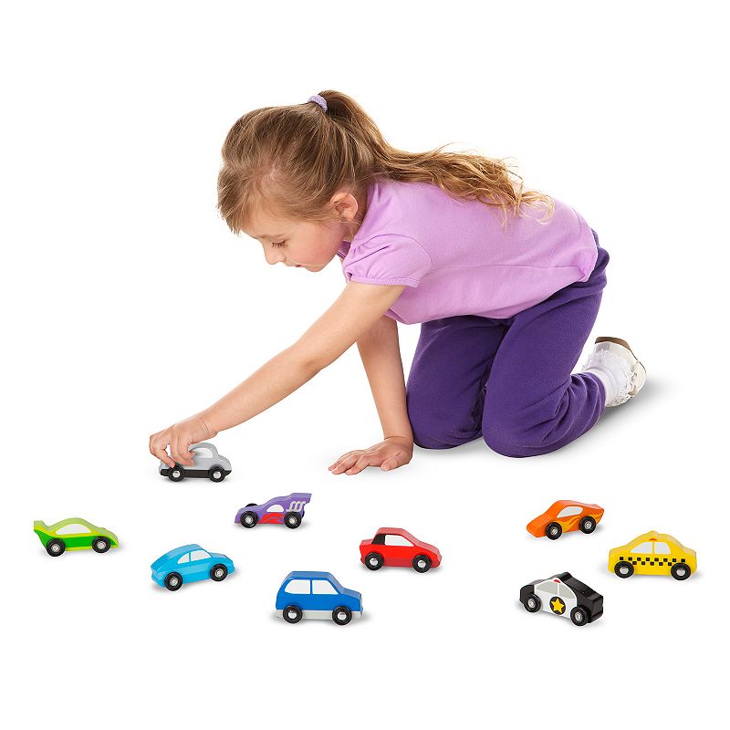 Melissa and Doug Wooden Cars Set