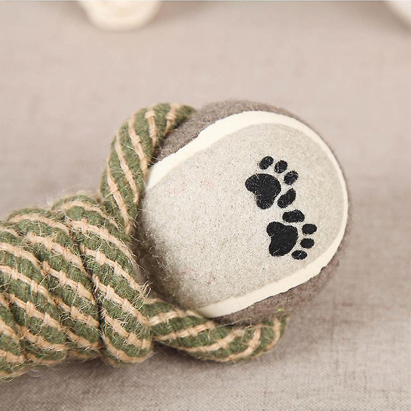 Dental chew dog rope toys