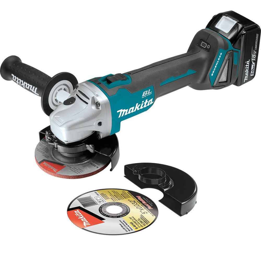 Makita XT616PT 18V LXT Lithium‑Ion Brushless Cordless 6‑Pc. Combo Kit (5.0Ah)