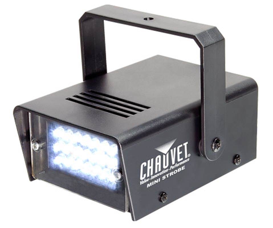 2) CHAUVET CH-730 Mini Strobe Lights + 2) Hurricane 700 H700 Fog Smoke Machines