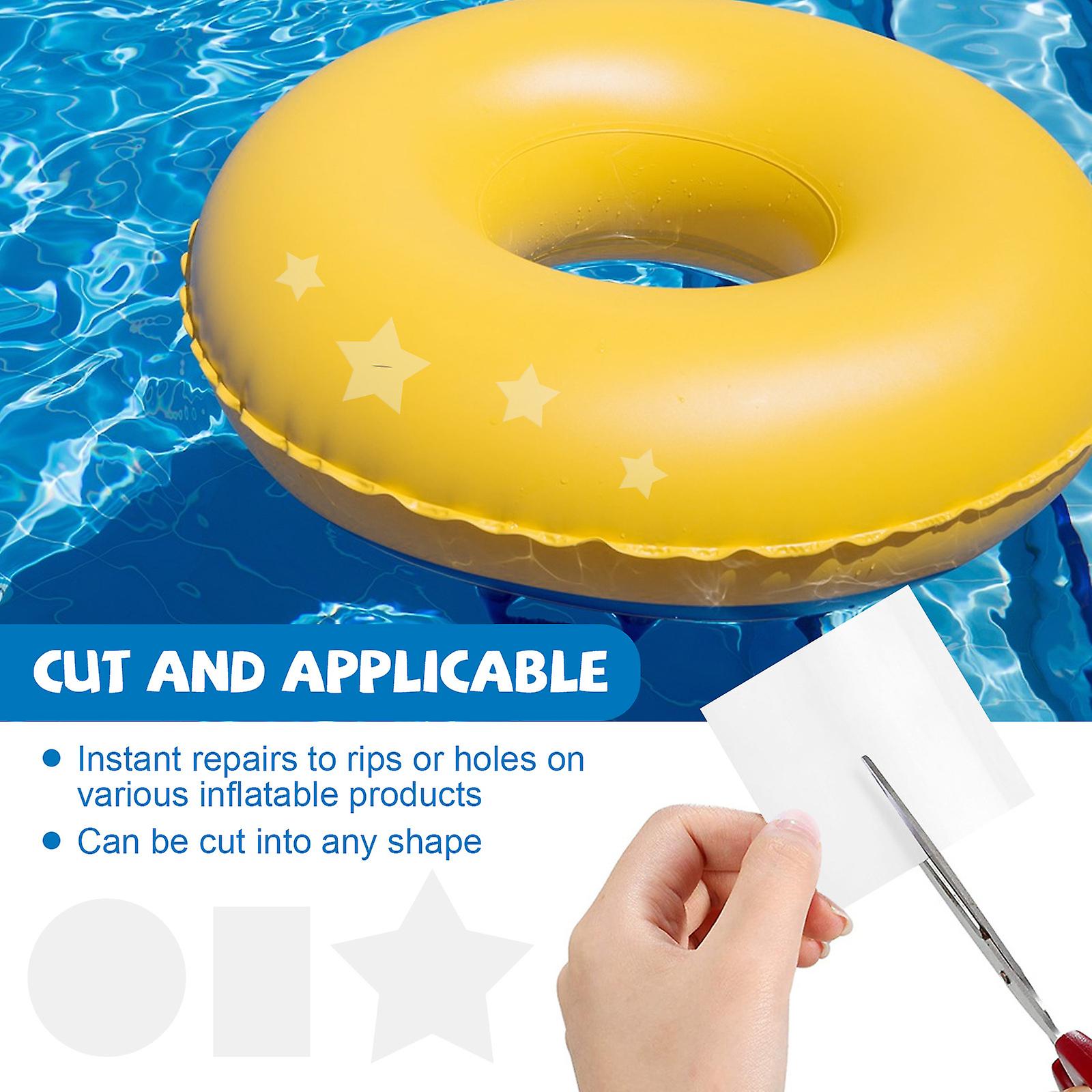 Swimring Repair Repair Kit Self-adhesive Lining Patch Swimming Ring Inflatable Pontoon Waterproof Sealing Sticker