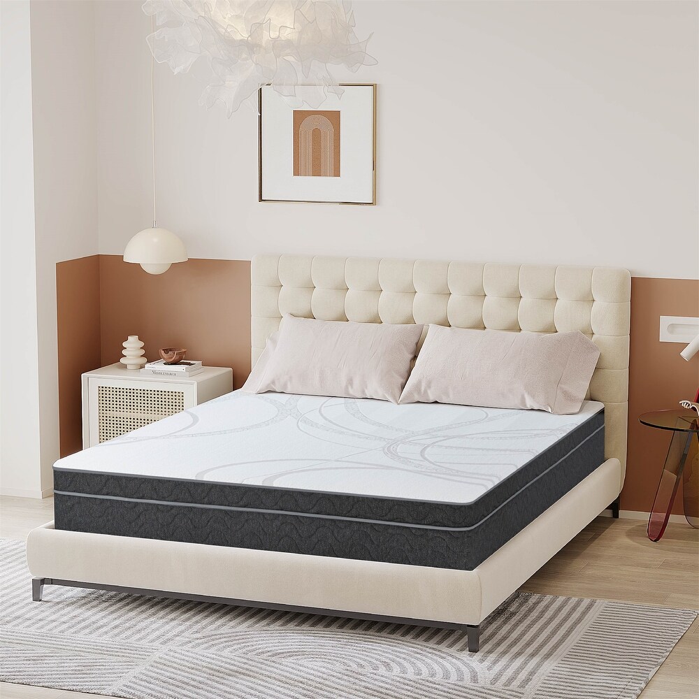 Cooling Gel Infused Memory Foam and Individual Pocket Spring Mattress