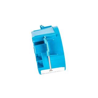 Carlon Polycarbonate Blue 20 cu. in. Round New Work Ceiling Electrical Box (Case of 75) B520P-UPC