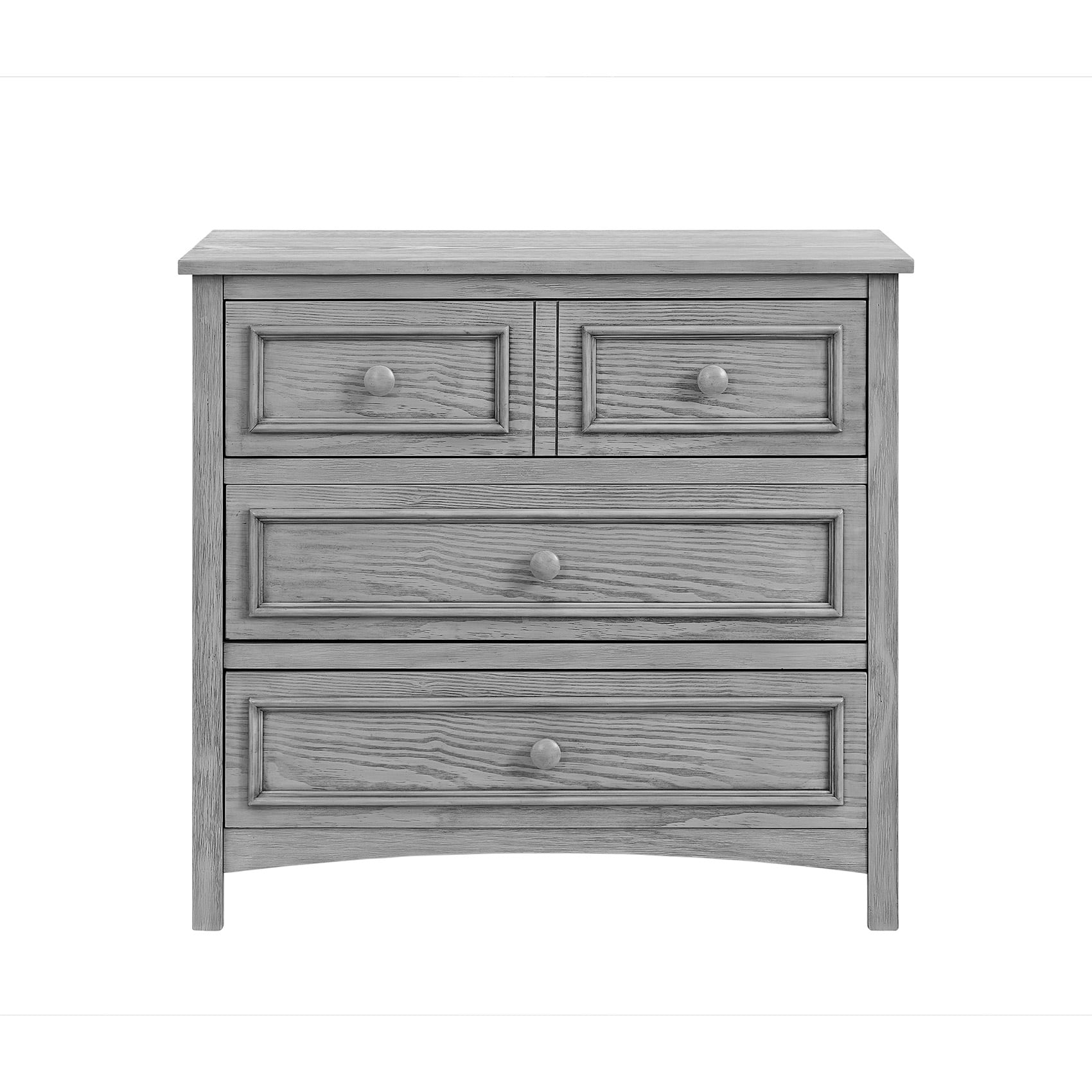 Oxford Baby Farmington 3-Drawer Dresser, Rustic Gray