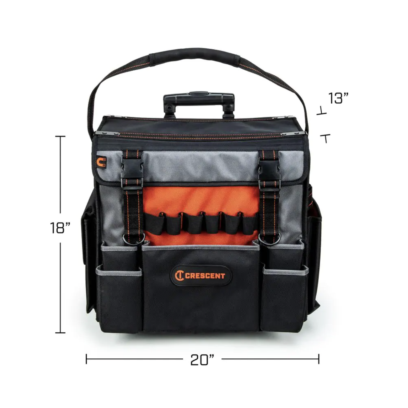 Crescent 18 in. Tradesman Rolling Hand Tool Bag