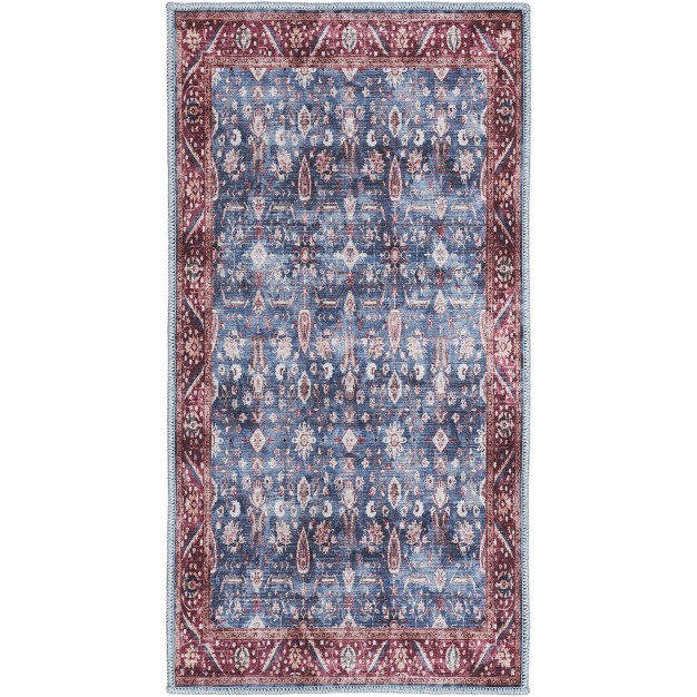 Nourison Washable Brilliance Bordered Vintage Indoor Rug