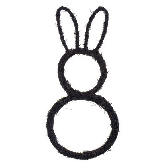 Vickerman 26 Green Rabbit Shape Wreath