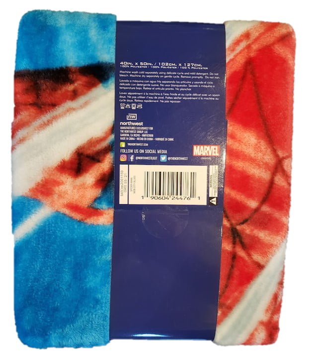 Spider-Man Silk Touch Throw Blanket， 