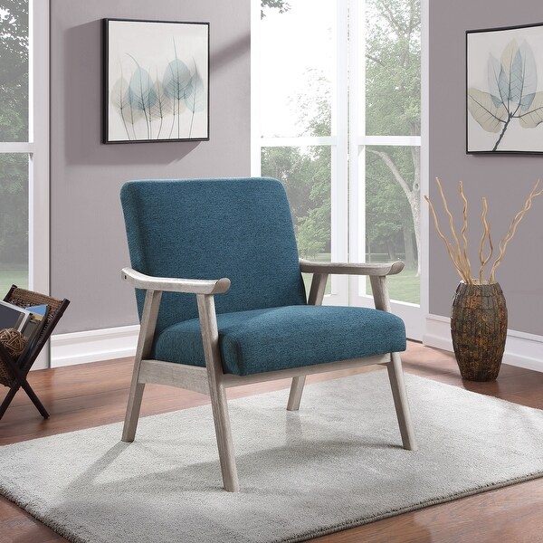 Weldon Mid-Century Fabric Upholstered Chair