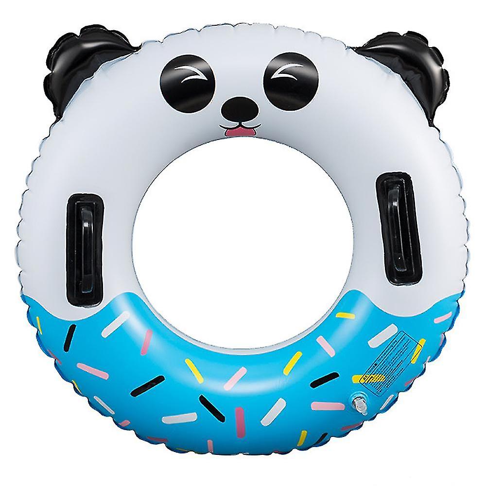 Swimming Ring For Kids Inflatable Pool Floats Toddlers Swim Tube With Handles Water Toys For Beach Pool Party