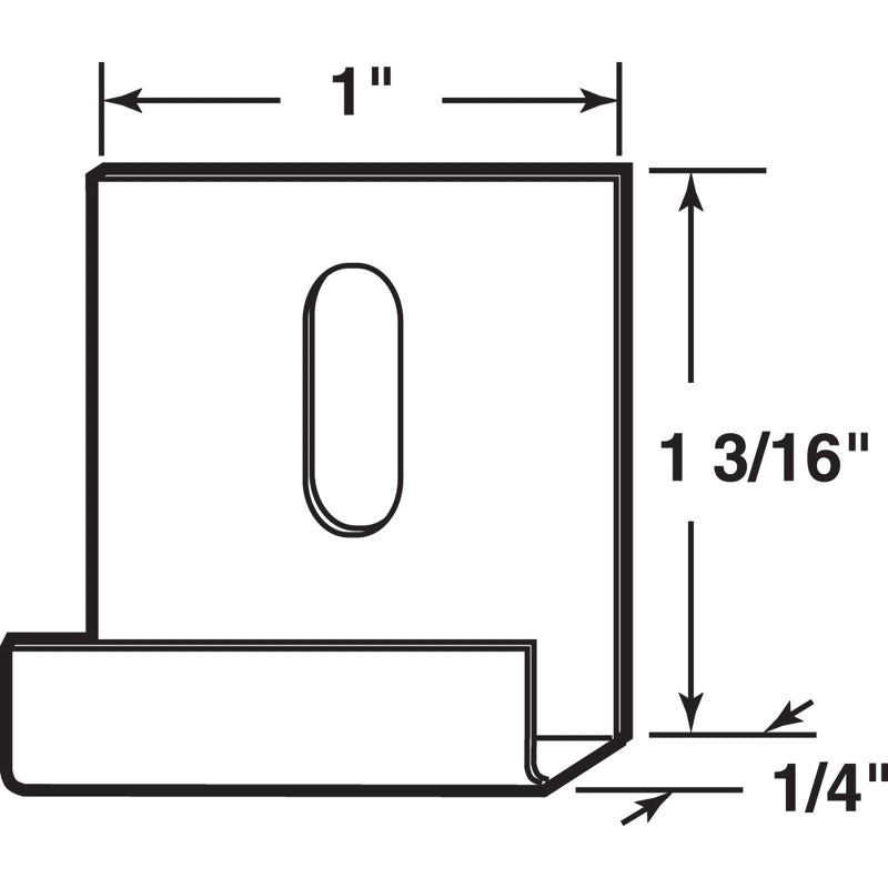 MIRROR HOLDER CLIP1/4CD6